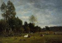 Boudin, Eugene - Landscape near Honfleur